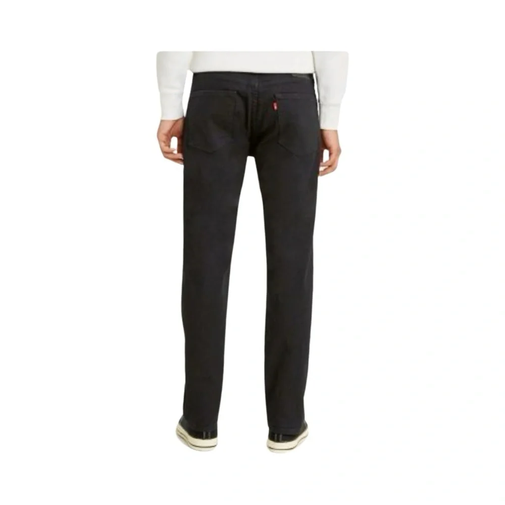 Levi's 505 Black‎ Regular Straight Leg Mens Jeans Size 34x32